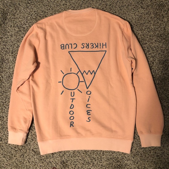 EUC OV Hikers Club Unisex Crewneck Sweatshirt - Picture 4 of 4